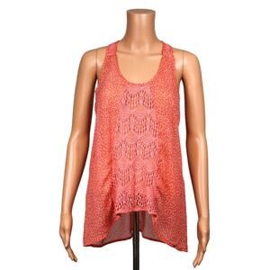 Vanity Sleeveless Sheer Top Women Size Medium